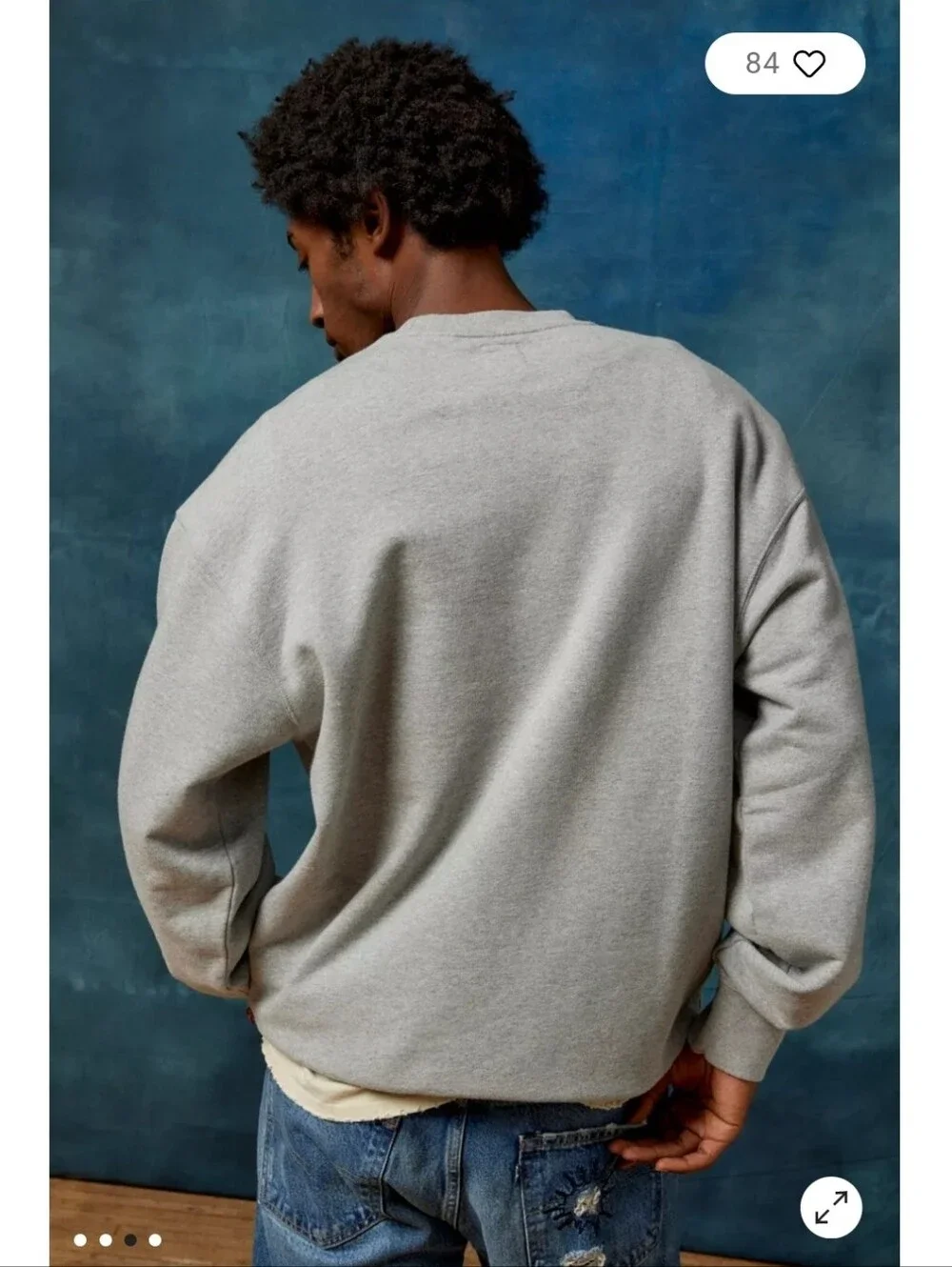 Levi’s® Space Cowboy Relaxed Fit Crew Neck Sweatshirt